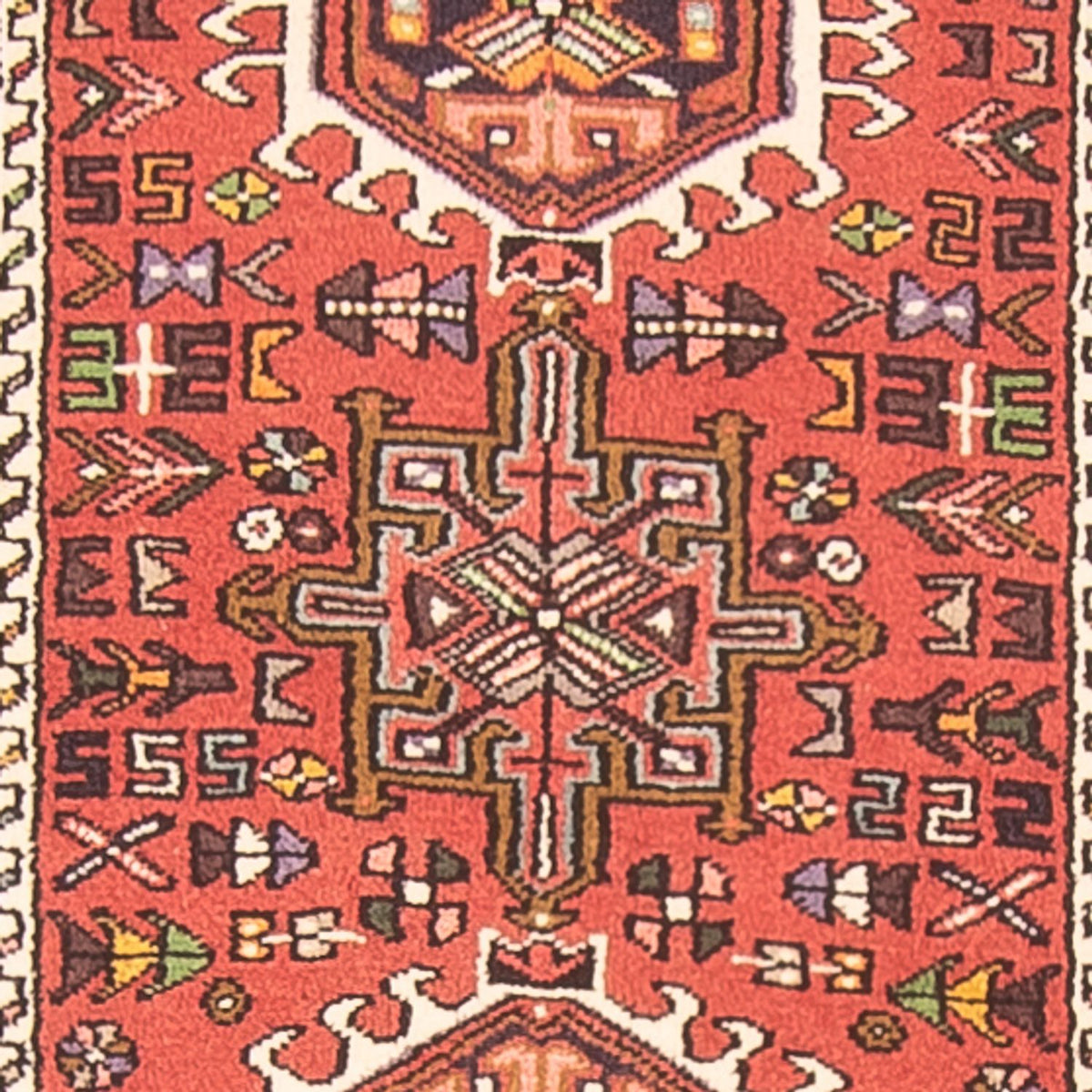 Läufer Perser - Nomadic - 481 x 77 cm - rot