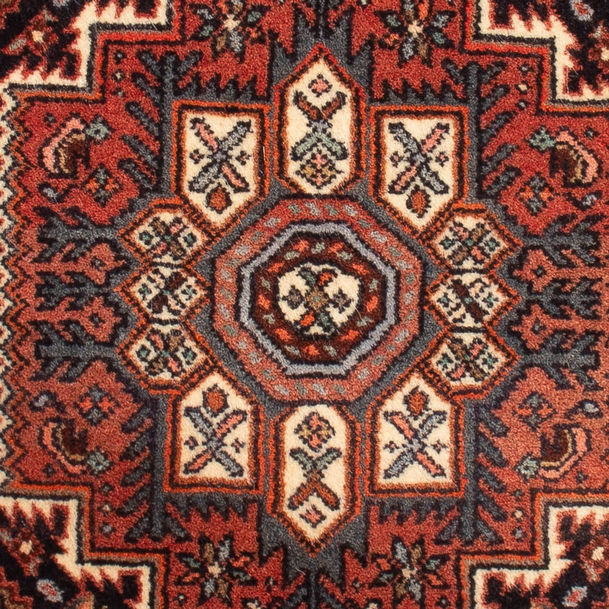 Perserteppich - Nomadic - 72 x 52 cm - rot