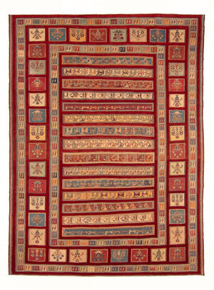 Kelim Teppich - Oriental - Royal - 297 x 211 cm - mehrfarbig