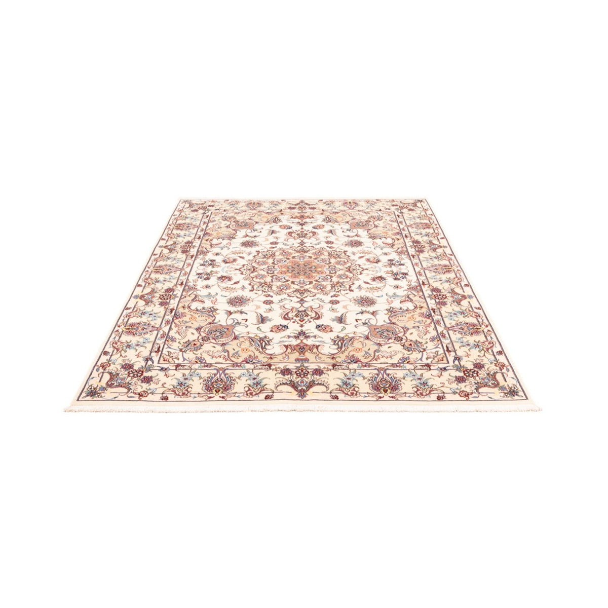Perserteppich - Täbriz - 196 x 151 cm - creme