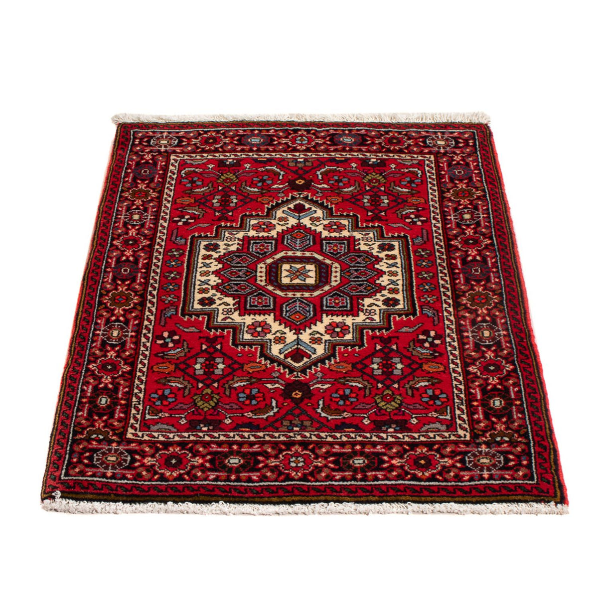 Perserteppich - Nomadic - 87 x 62 cm - rot