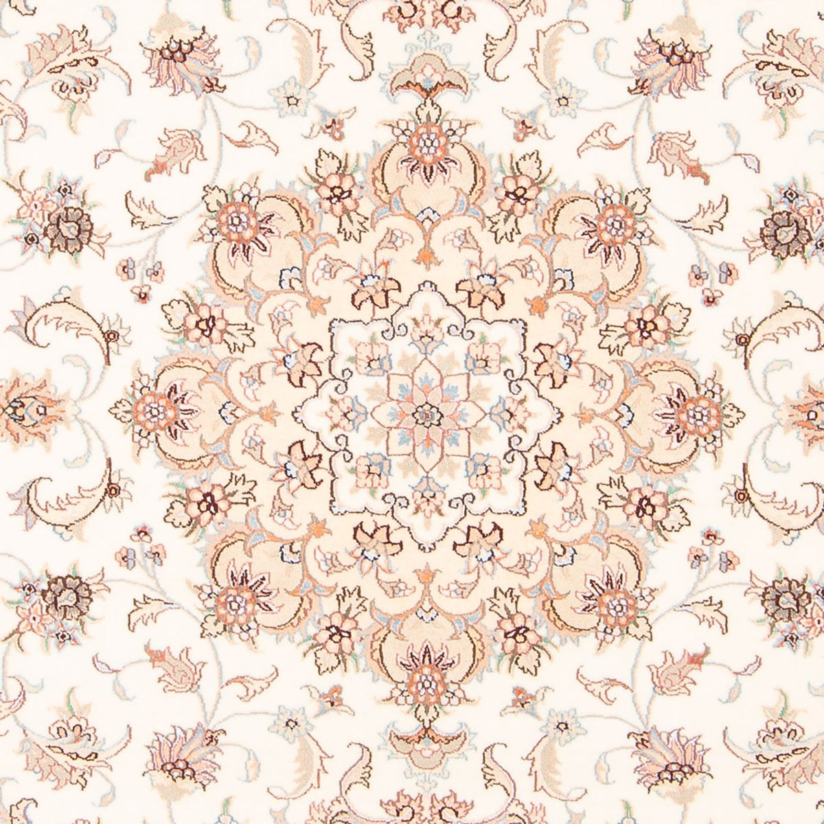 Perserteppich - Täbriz - Royal - 203 x 148 cm - creme