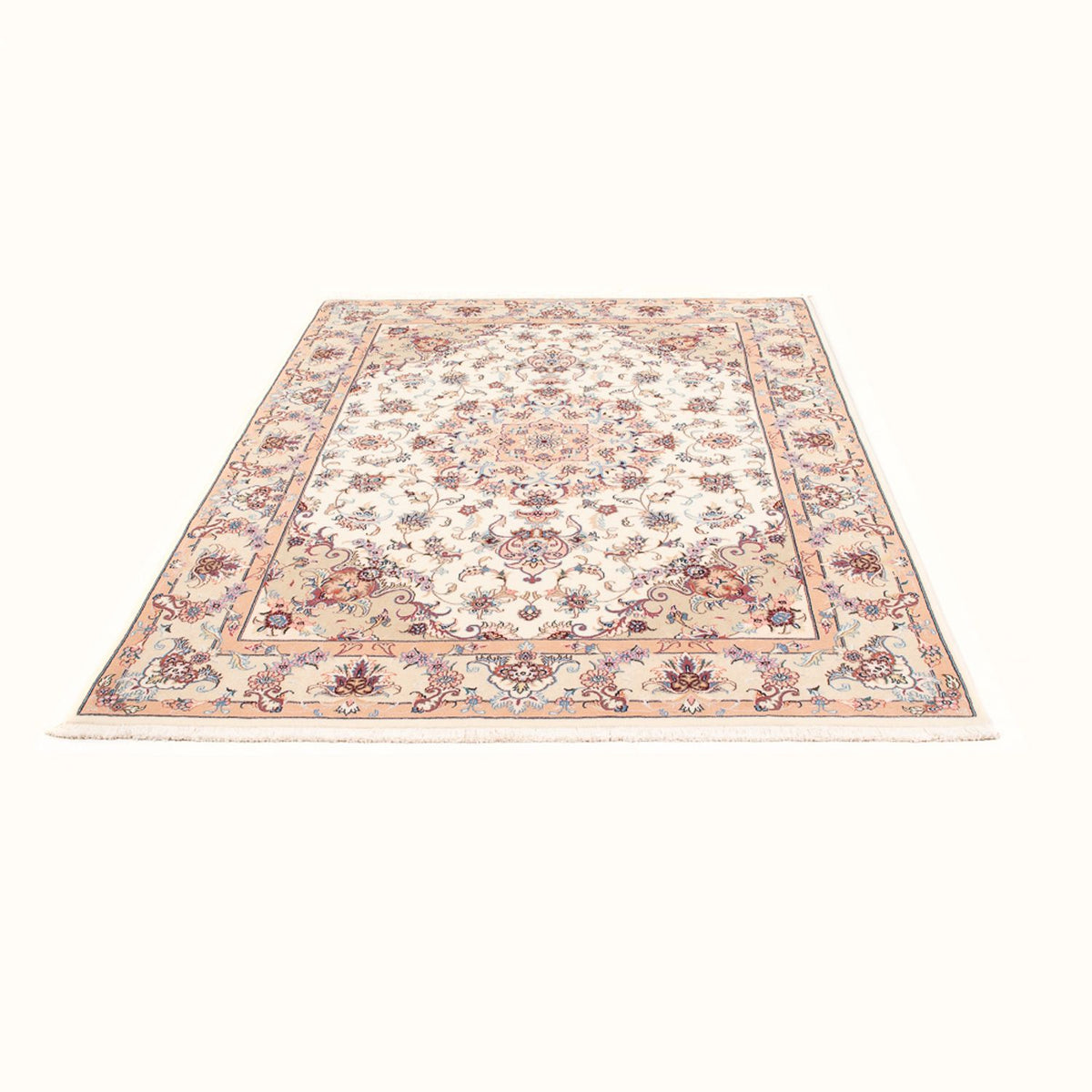 Perserteppich - Täbriz - Royal - 200 x 147 cm - creme