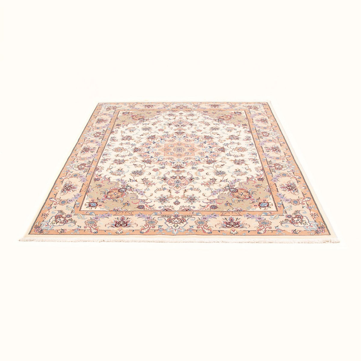 Perserteppich - Täbriz - Royal - 195 x 147 cm - creme