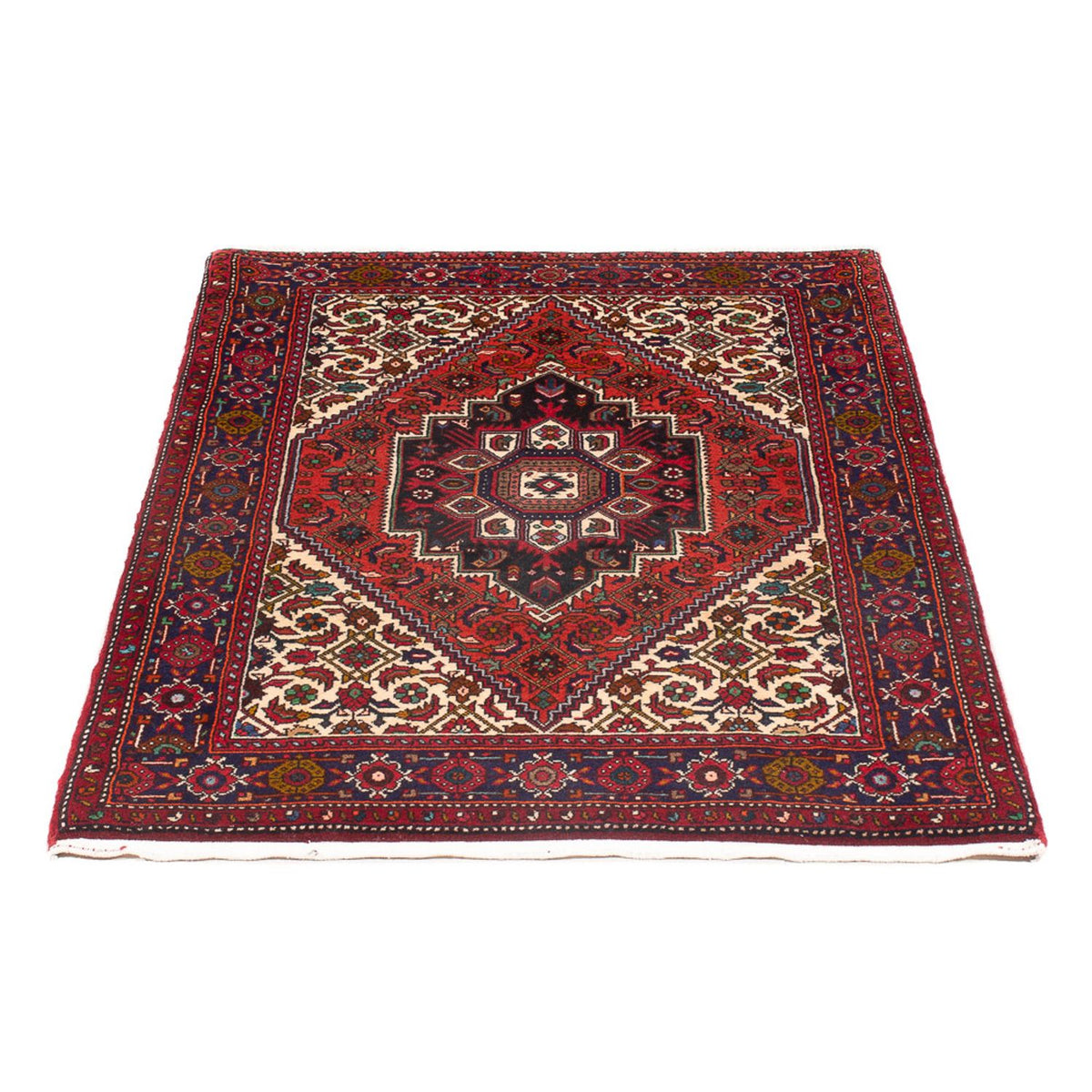 Perserteppich - Nomadic - 127 x 83 cm - rot