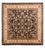 Perserteppich - Classic quadratisch - 217 x 196 cm - dunkelbeige