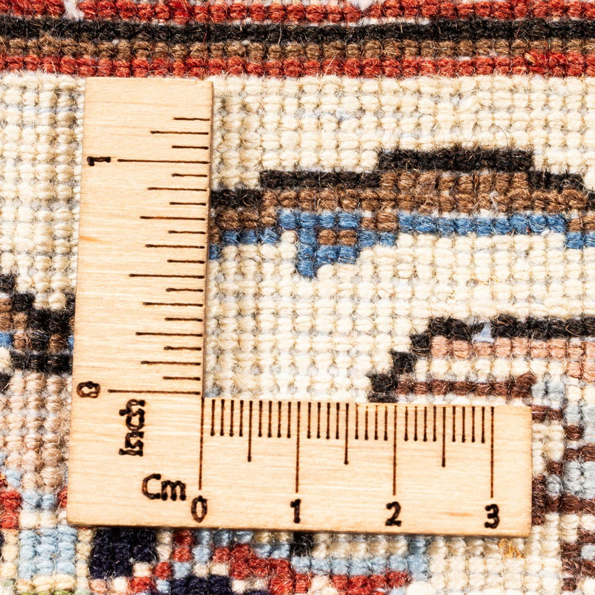 Perserteppich - Classic quadratisch  - 217 x 196 cm - dunkelbeige