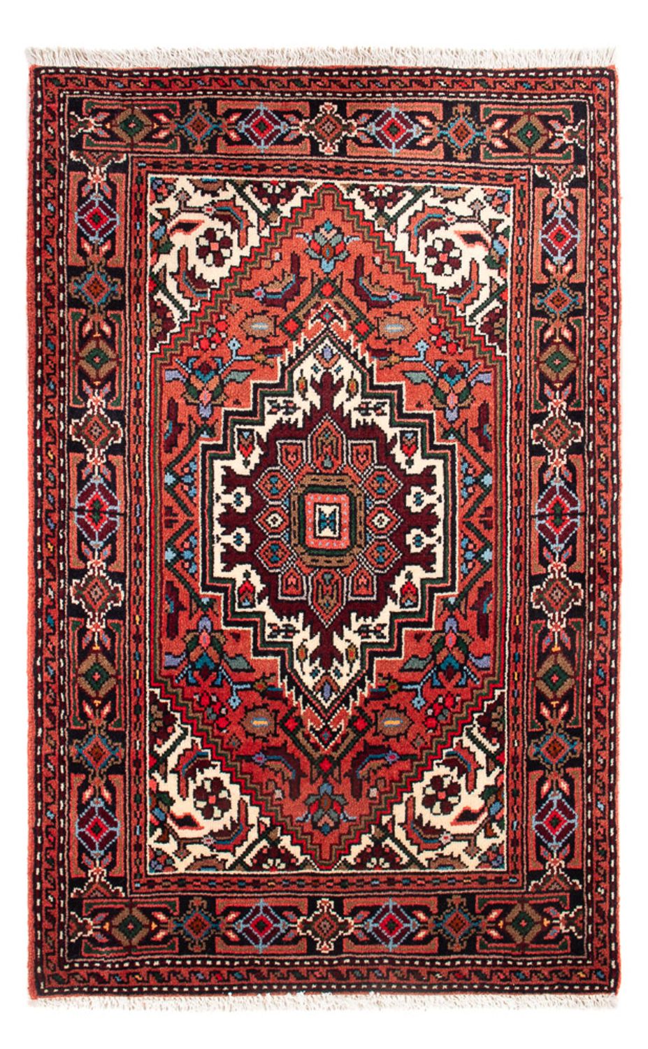 Perserteppich - Nomadic - 86 x 53 cm - rot