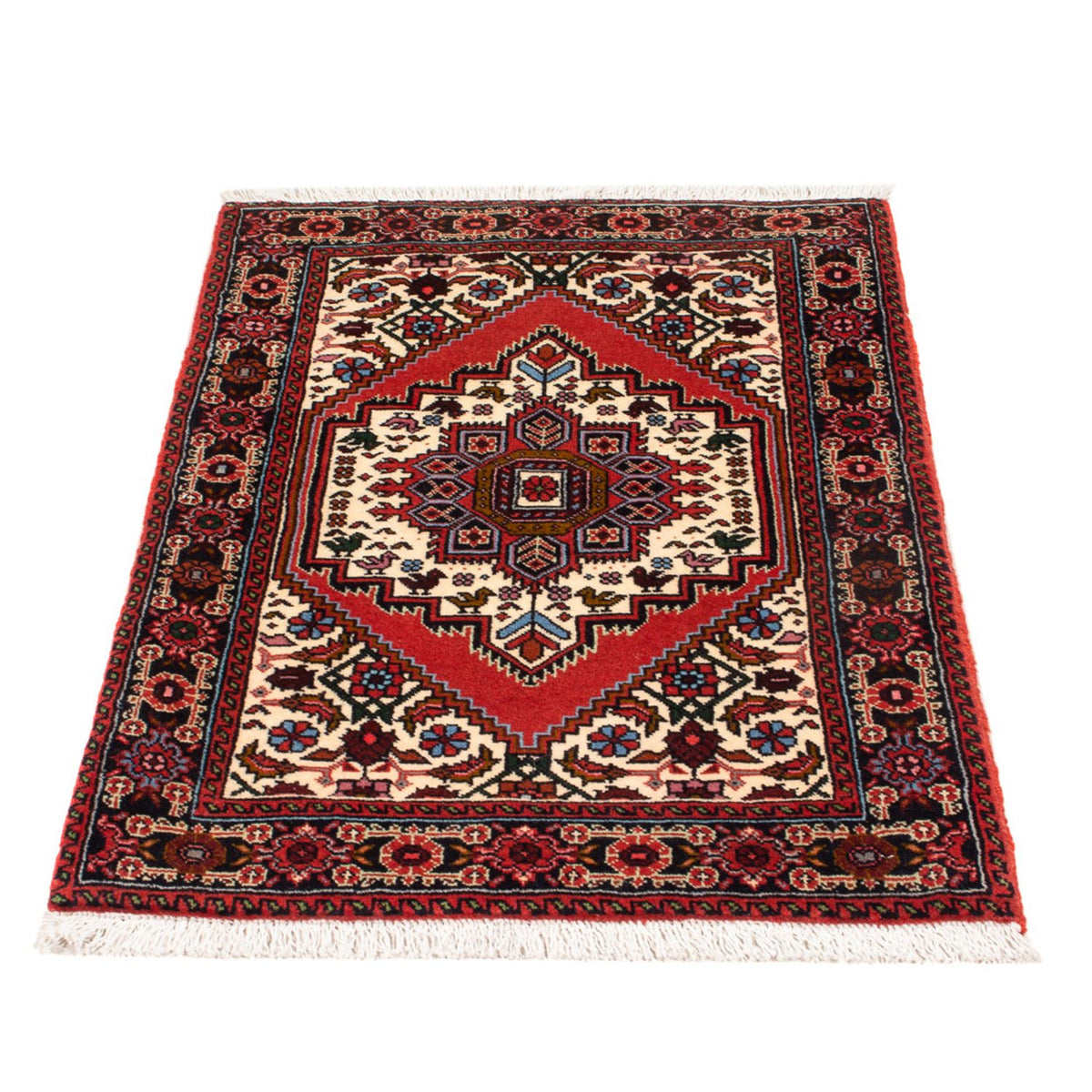 Perserteppich - Nomadic - 90 x 60 cm - rot