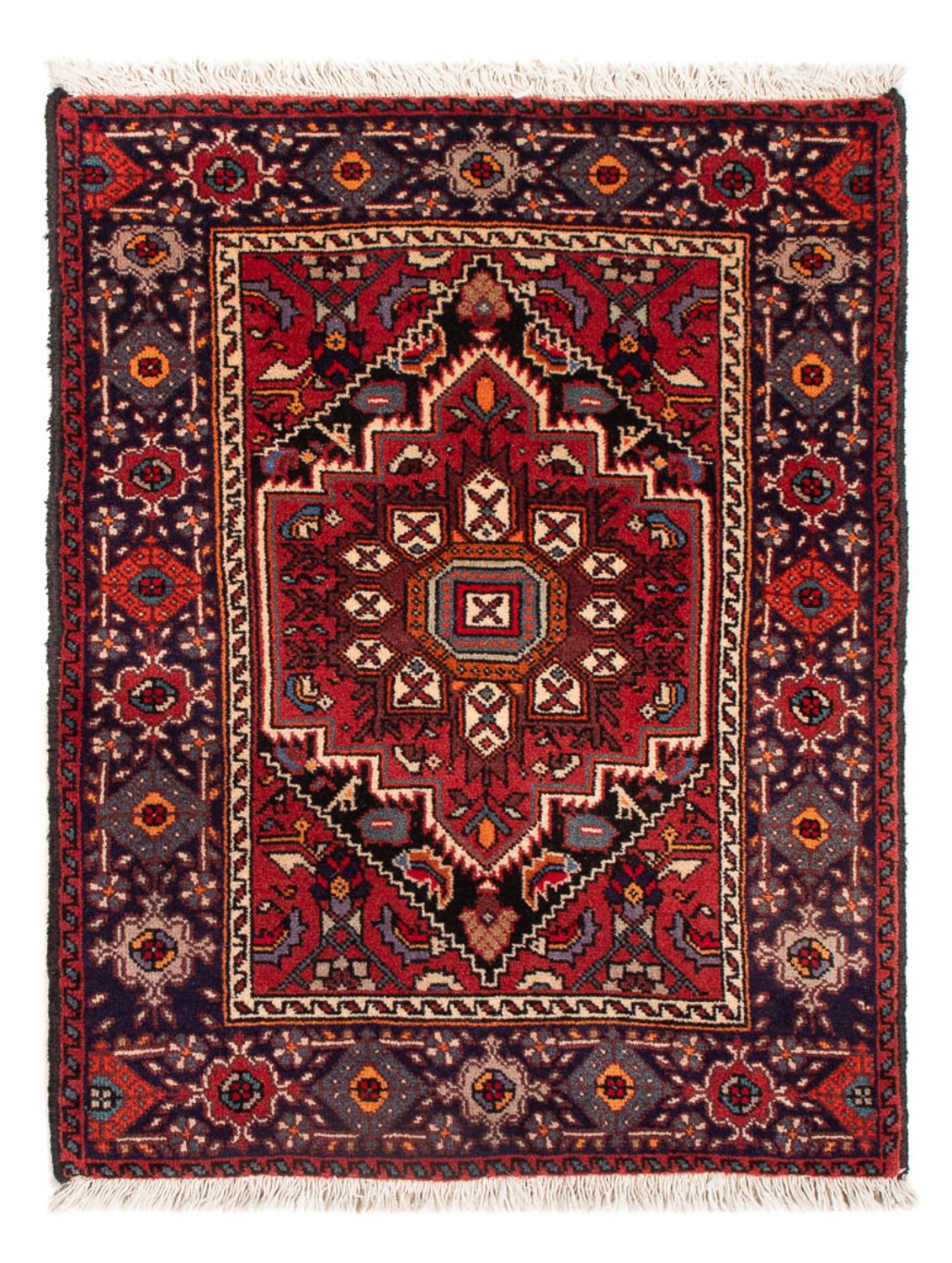 Perserteppich - Nomadic - 60 x 40 cm - rot