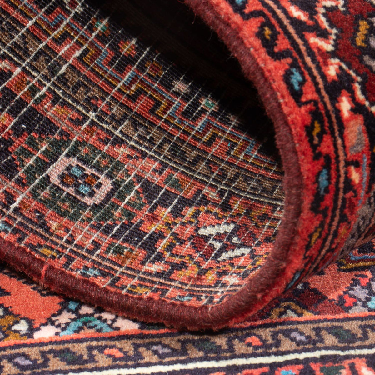 Perserteppich - Nomadic - 123 x 77 cm - rot