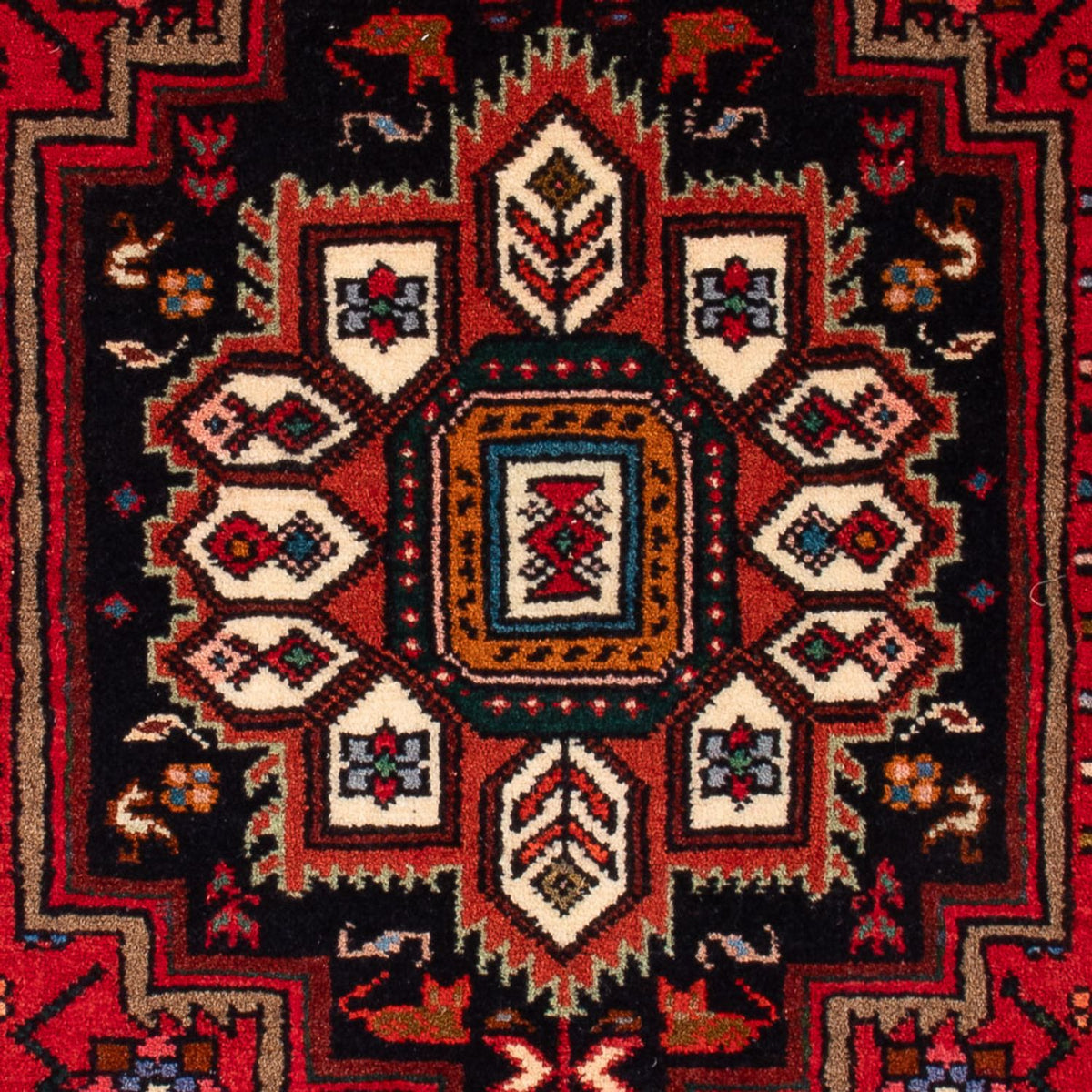 Perserteppich - Nomadic - 87 x 60 cm - rot