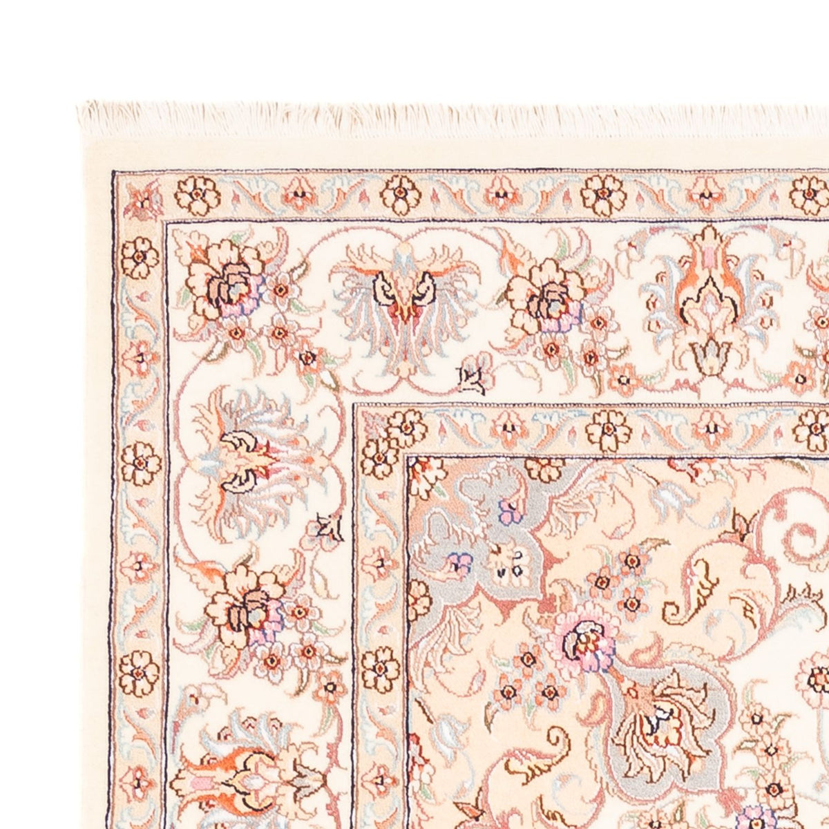 Perserteppich - Täbriz - 202 x 150 cm - creme