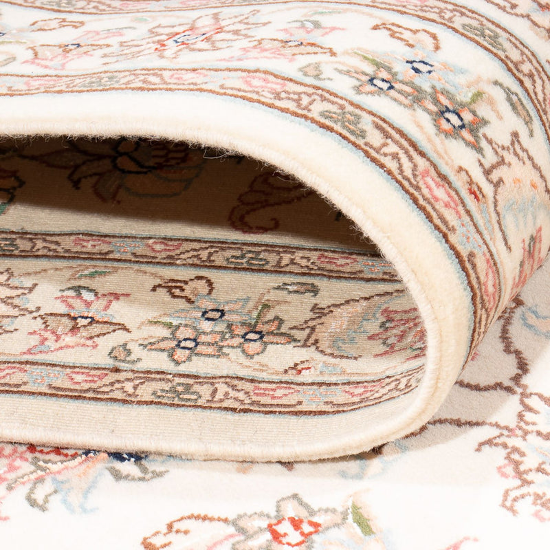 Läufer Perser - Täbriz - Royal - 298 x 91 cm - creme