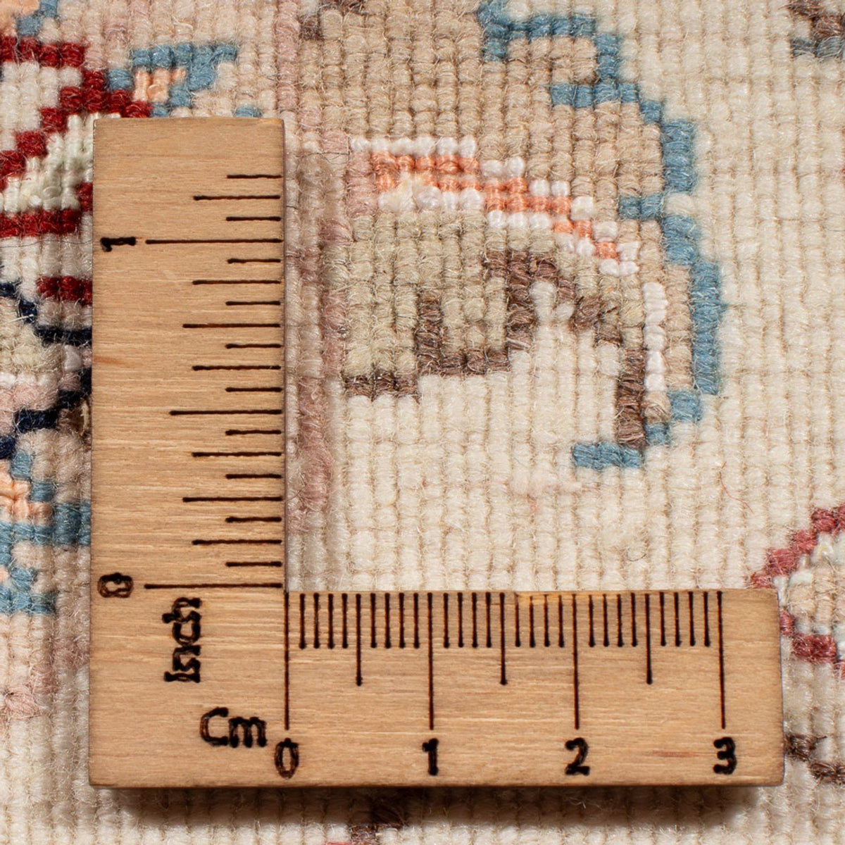 Perserteppich - Täbriz - Royal rund - 202 x 196 cm - creme