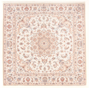 Perserteppich - Täbriz - Royal quadratisch  - 205 x 200 cm - creme