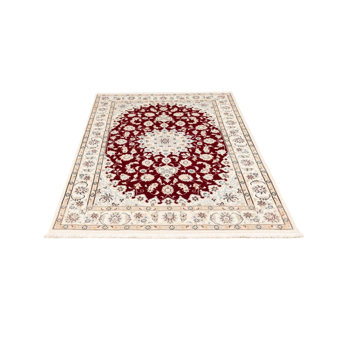 Perserteppich - Nain - Premium - 178 x 122 cm - rot