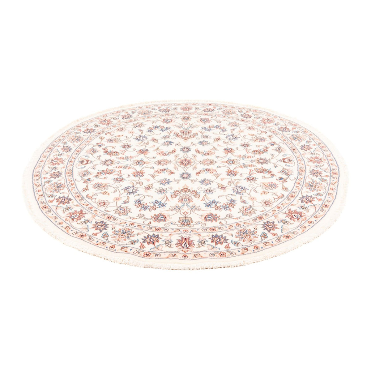 Perserteppich - Täbriz rund - 152 x 146 cm - creme