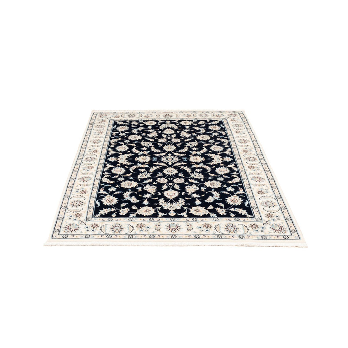 Perserteppich - Nain - Premium - 182 x 120 cm - dunkelblau