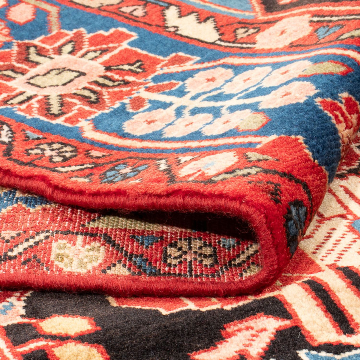 Perserteppich - Nomadic - 280 x 198 cm - dunkelblau