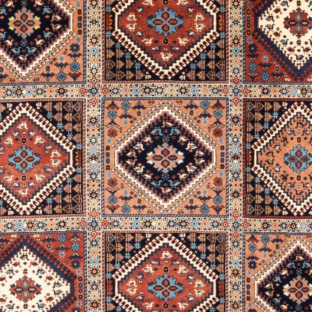 Perserteppich - Nomadic - 306 x 206 cm - bordeauxrot