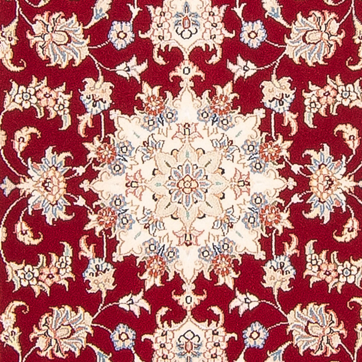 Läufer Perser - Täbriz - Royal - 305 x 80 cm - rot