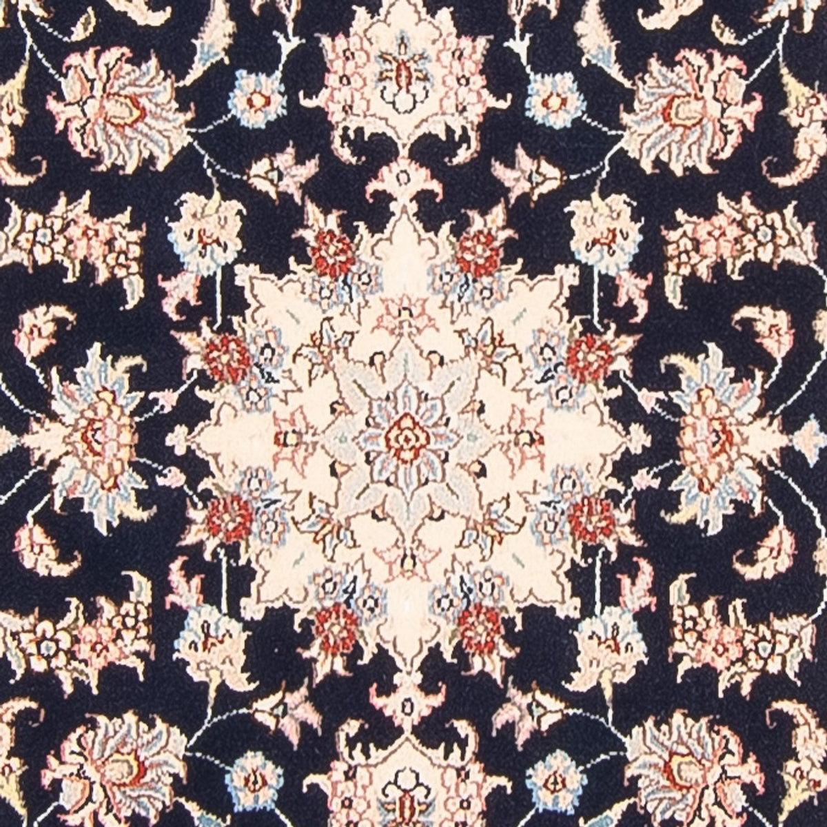 Läufer Perser - Täbriz - Royal - 295 x 81 cm - dunkelblau
