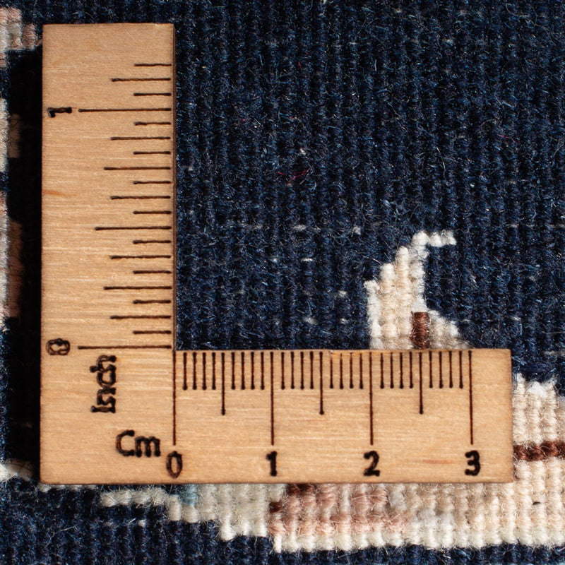 Perserteppich - Nain - Premium - 115 x 80 cm - dunkelblau