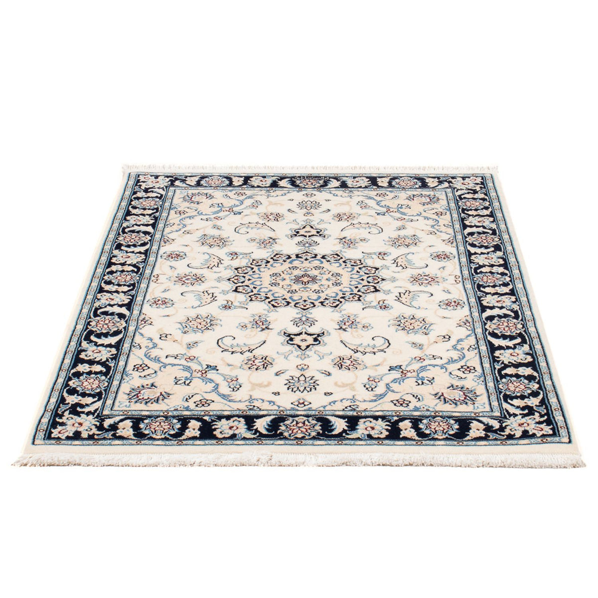 Perserteppich - Nain - Premium - 120 x 81 cm - creme