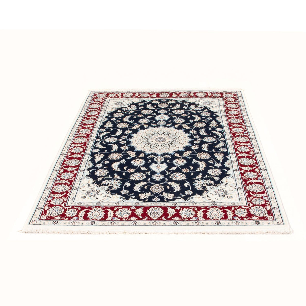 Perserteppich - Nain - Royal - 178 x 120 cm - dunkelblau
