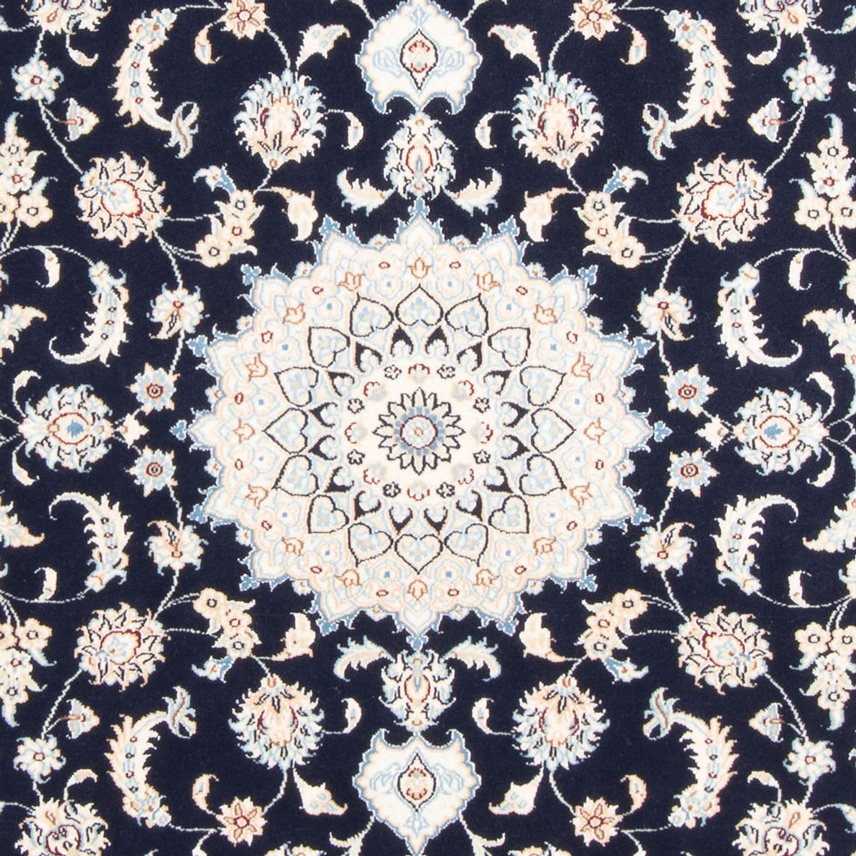 Perserteppich - Nain - Royal - 165 x 120 cm - dunkelblau