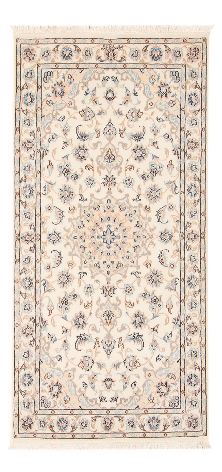 Perserteppich - Nain - Premium - 151 x 74 cm - creme