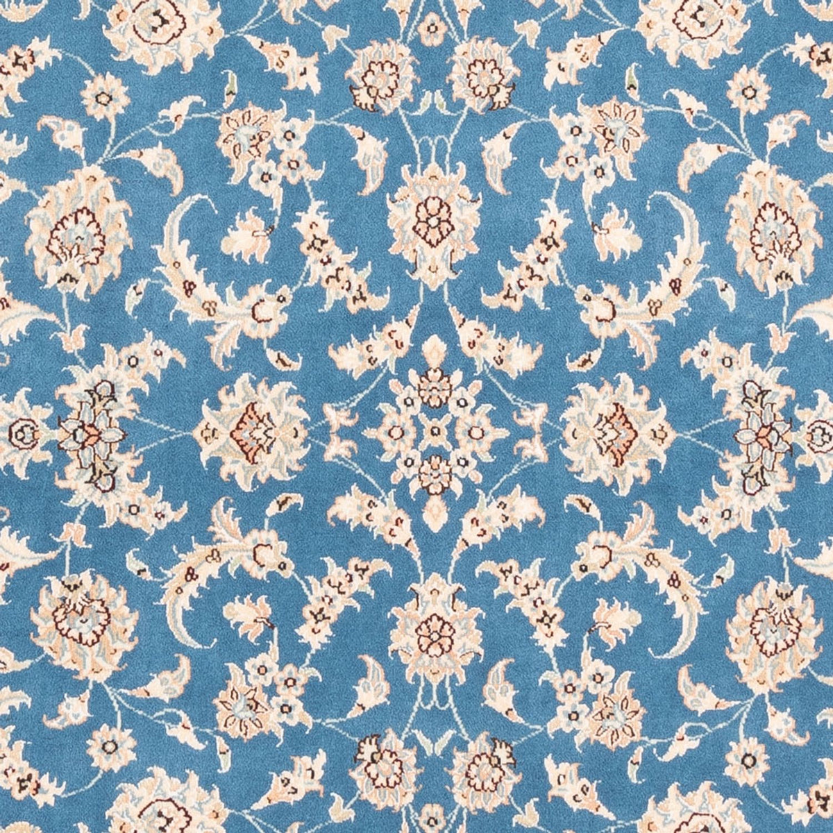 Perserteppich - Nain - Premium - 176 x 121 cm - blau