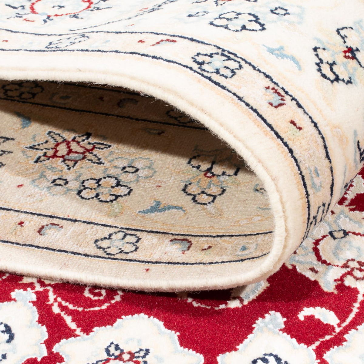 Perserteppich - Nain - Royal - 175 x 117 cm - rot