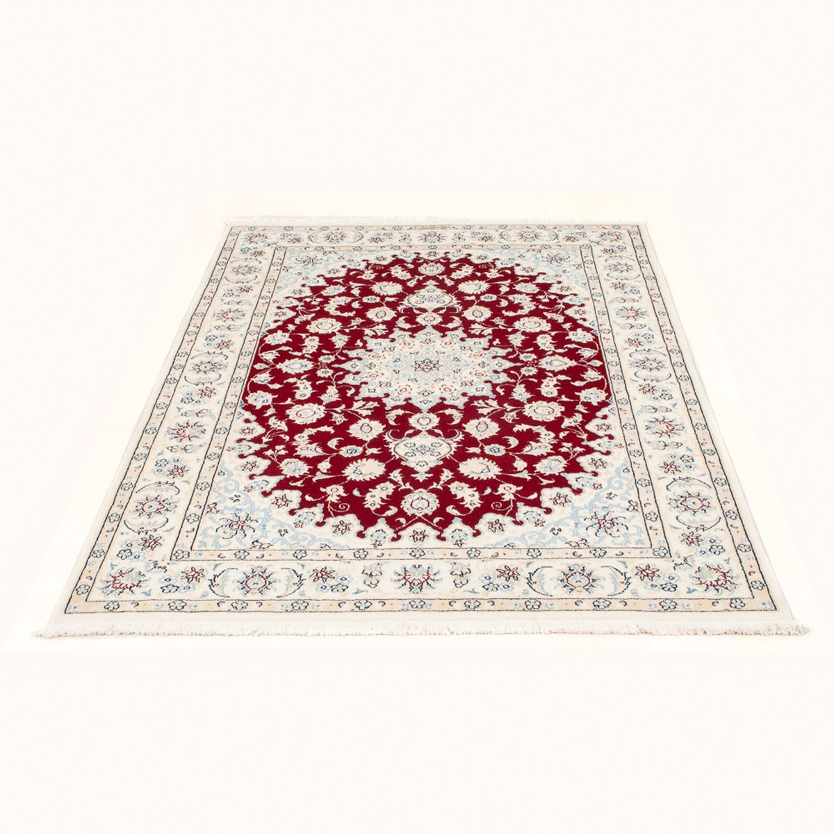Perserteppich - Nain - Royal - 175 x 117 cm - rot