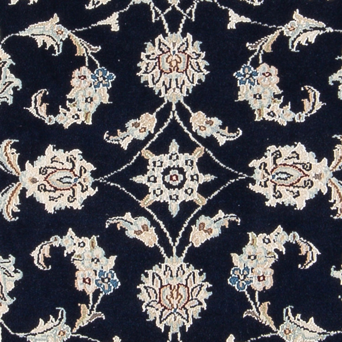 Perserteppich - Nain - Premium - 116 x 80 cm - dunkelblau