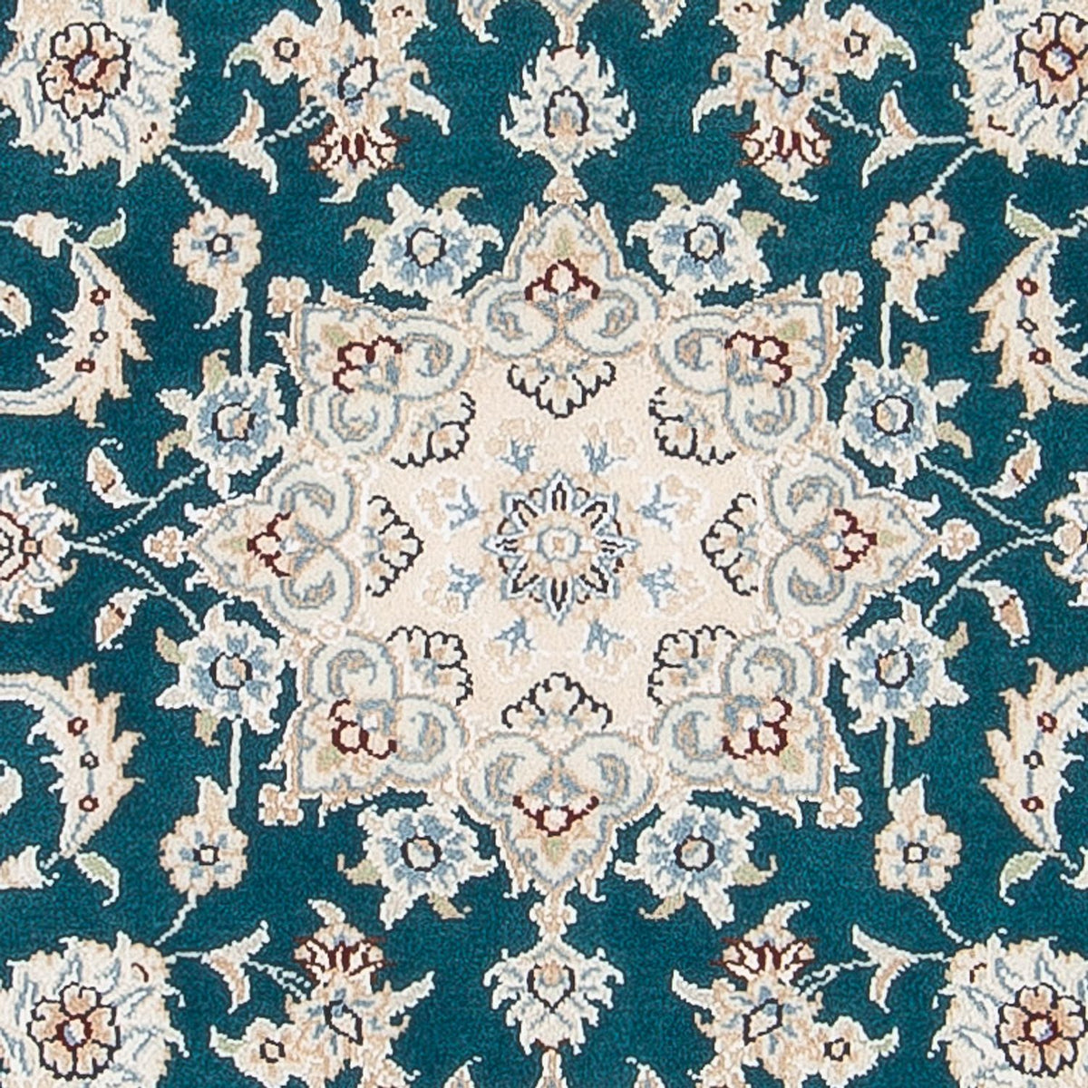 Perserteppich - Nain - Premium - 120 x 83 cm - grün