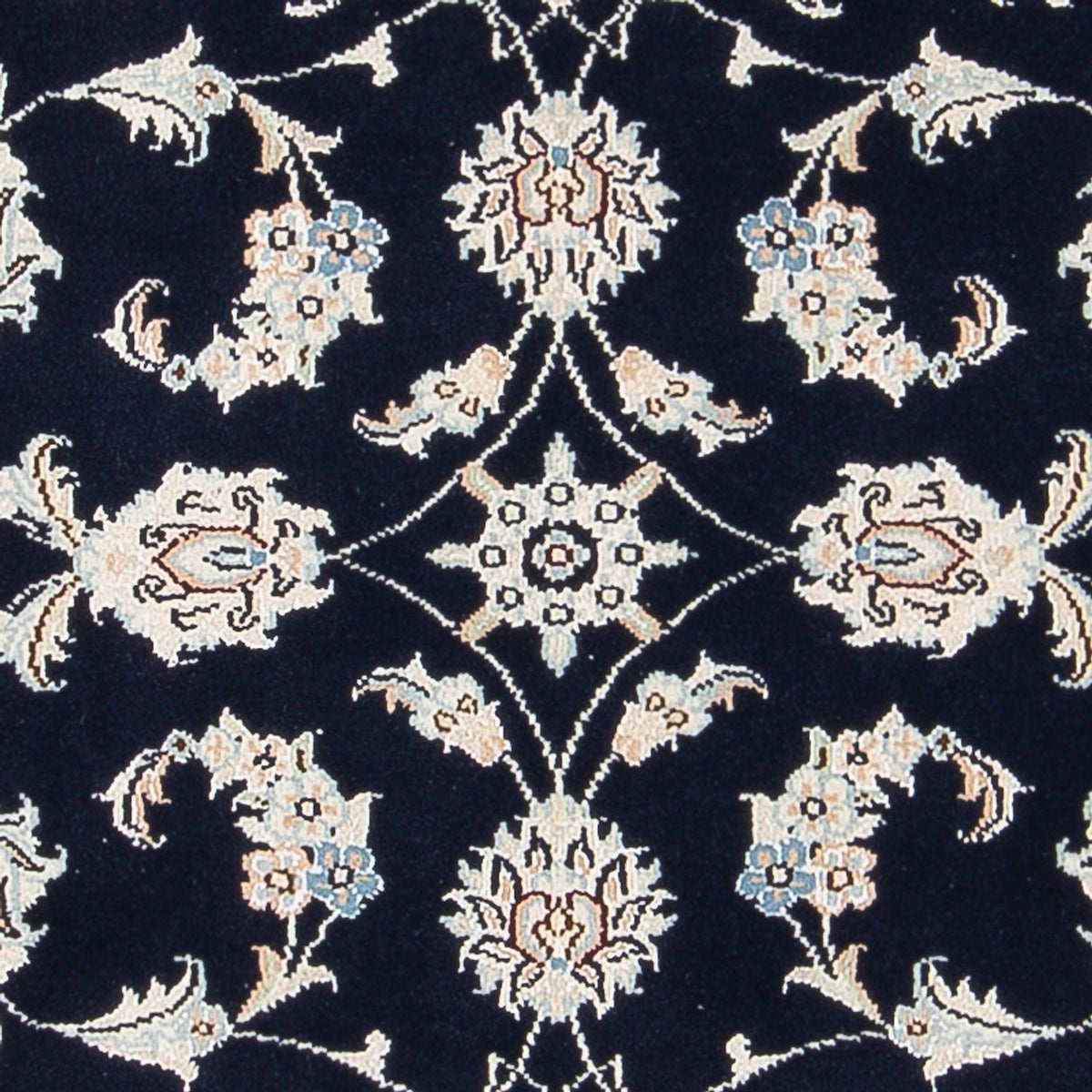 Perserteppich - Nain - Premium - 124 x 82 cm - dunkelblau