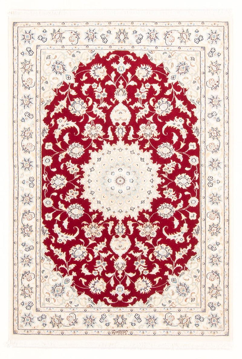 Perserteppich - Nain - Royal - 156 x 107 cm - rot
