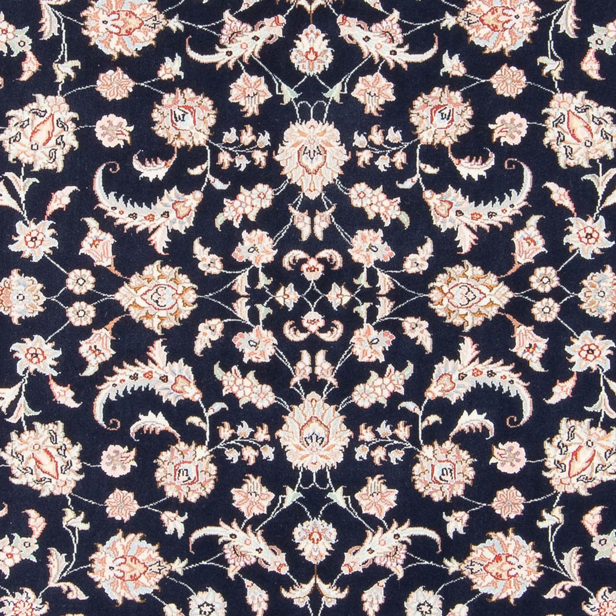 Perserteppich - Täbriz - Royal - 201 x 149 cm - dunkelblau