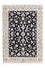 Perserteppich - Nain - Premium - 154 x 107 cm - dunkelblau