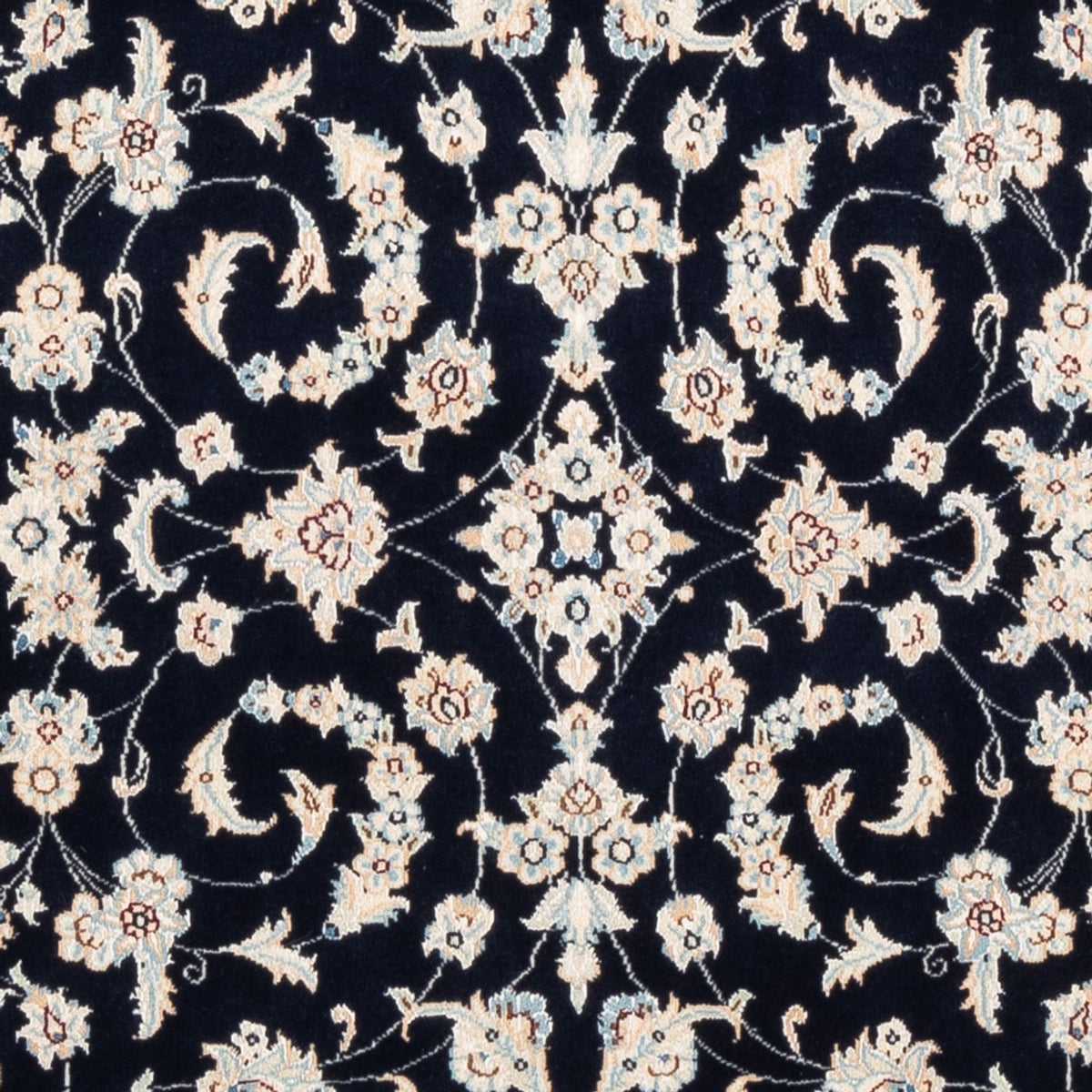 Perserteppich - Nain - Premium - 154 x 107 cm - dunkelblau
