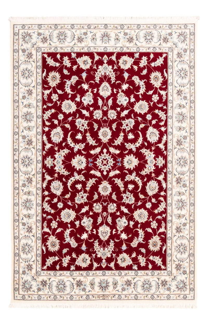 Perserteppich - Nain - Premium - 176 x 120 cm - rot