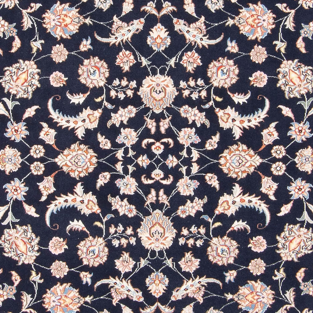 Perserteppich - Täbriz - Royal - 196 x 150 cm - dunkelblau