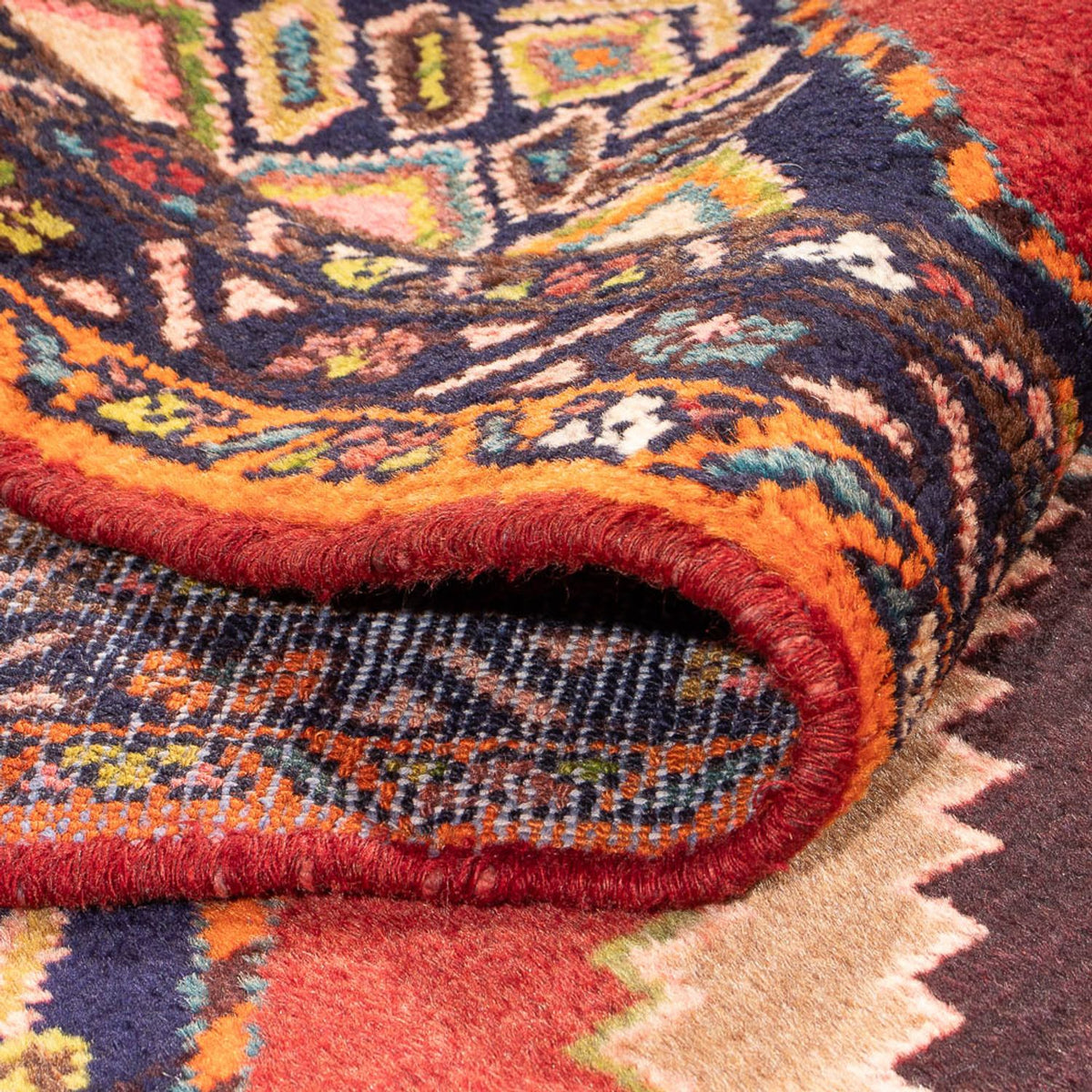 Läufer Perser - Nomadic - 294 x 92 cm - rot