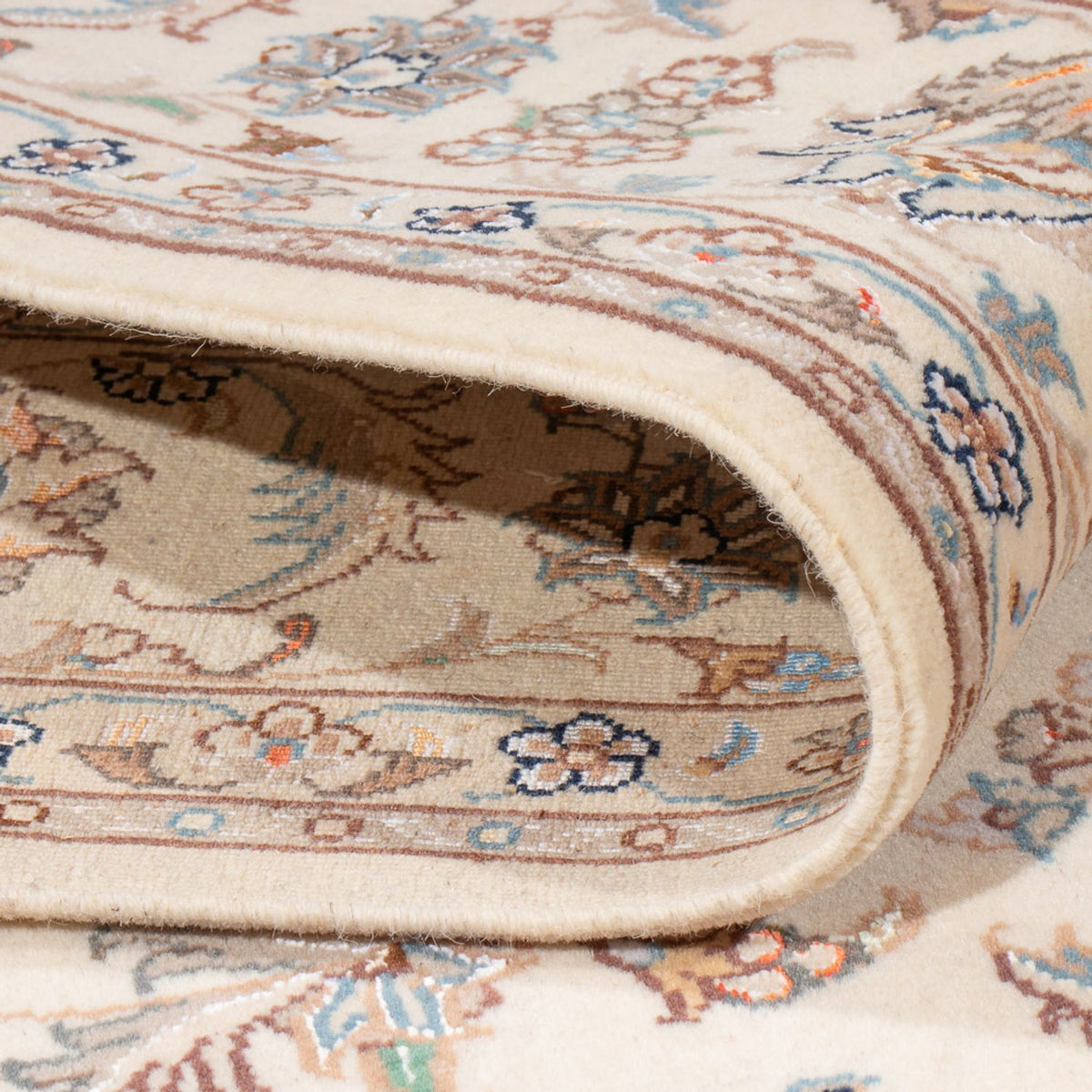 Perserteppich - Täbriz - Royal - 213 x 150 cm - creme