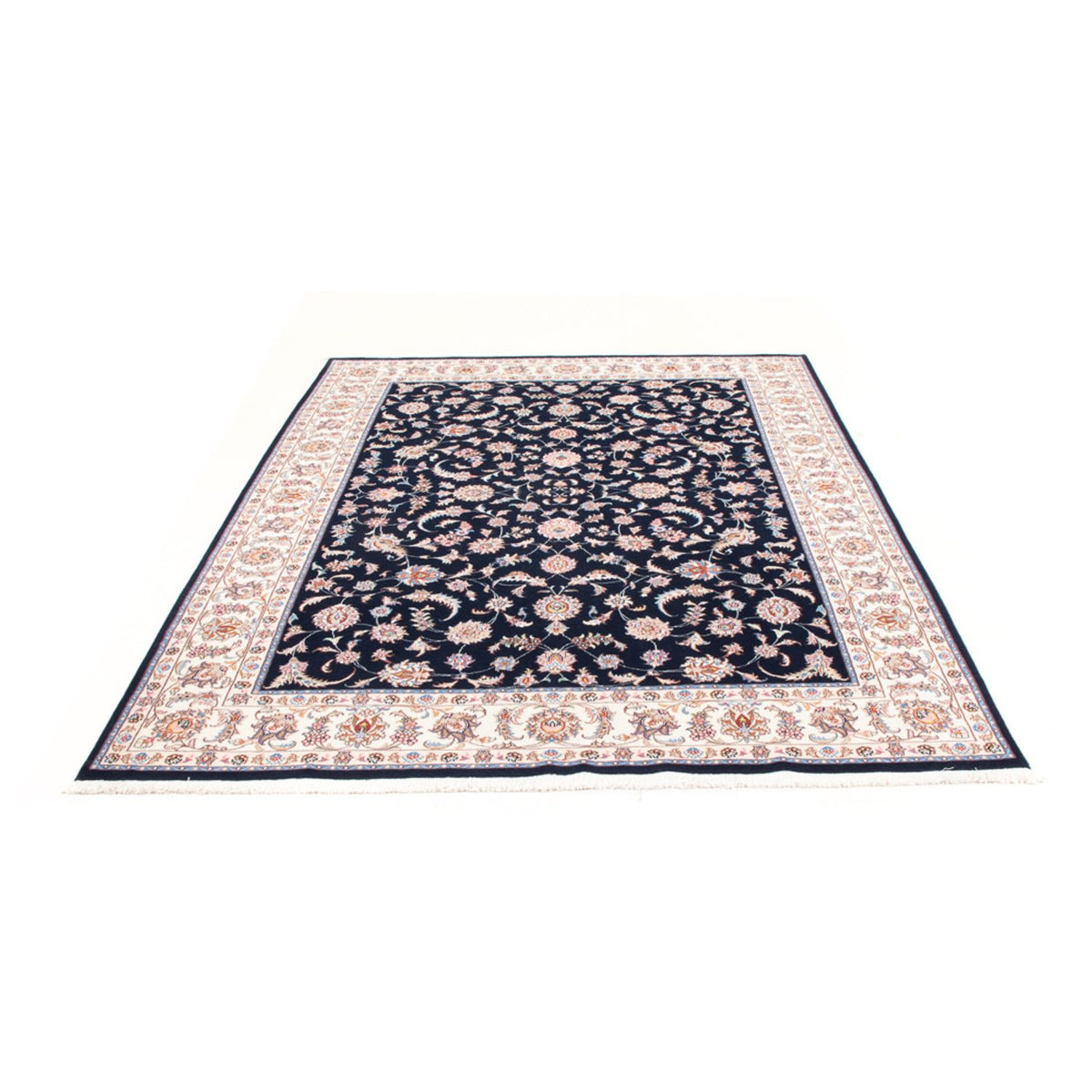 Perserteppich - Täbriz - Royal - 240 x 172 cm - dunkelblau