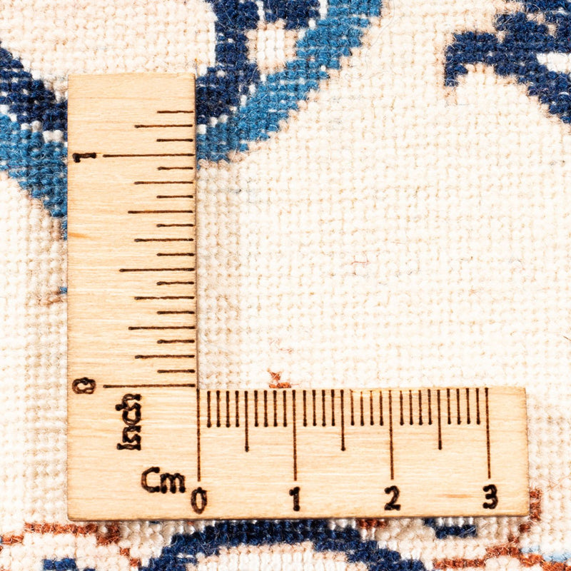 Perserteppich - Nain - Premium quadratisch  - 212 x 212 cm - dunkelblau