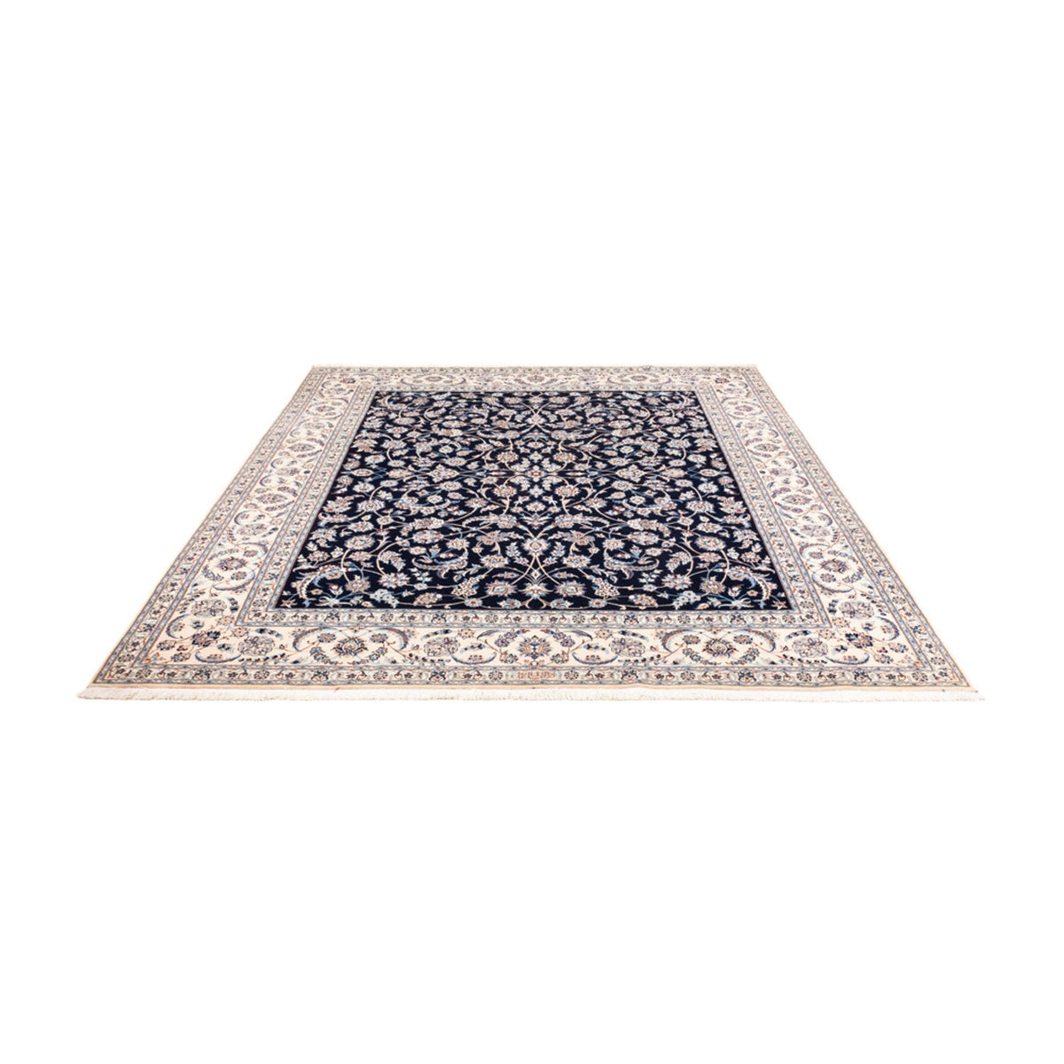 Perserteppich - Nain - Premium - 260 x 215 cm - dunkelblau