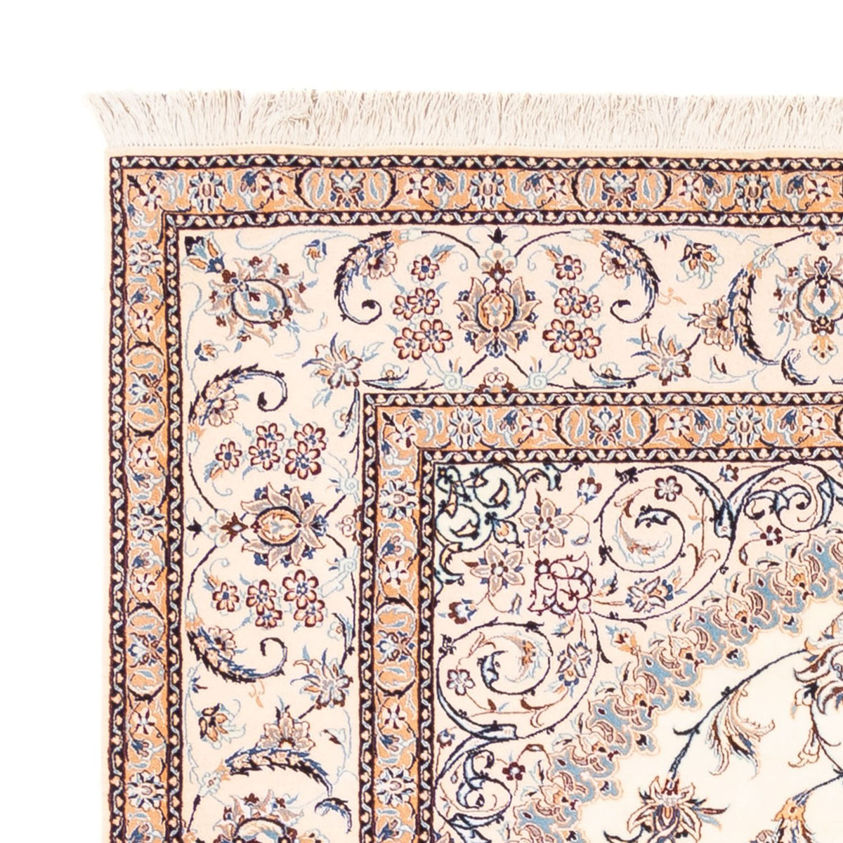 Perserteppich - Nain - Premium - 240 x 203 cm - creme